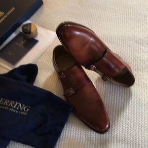 Herring monk strap shoes